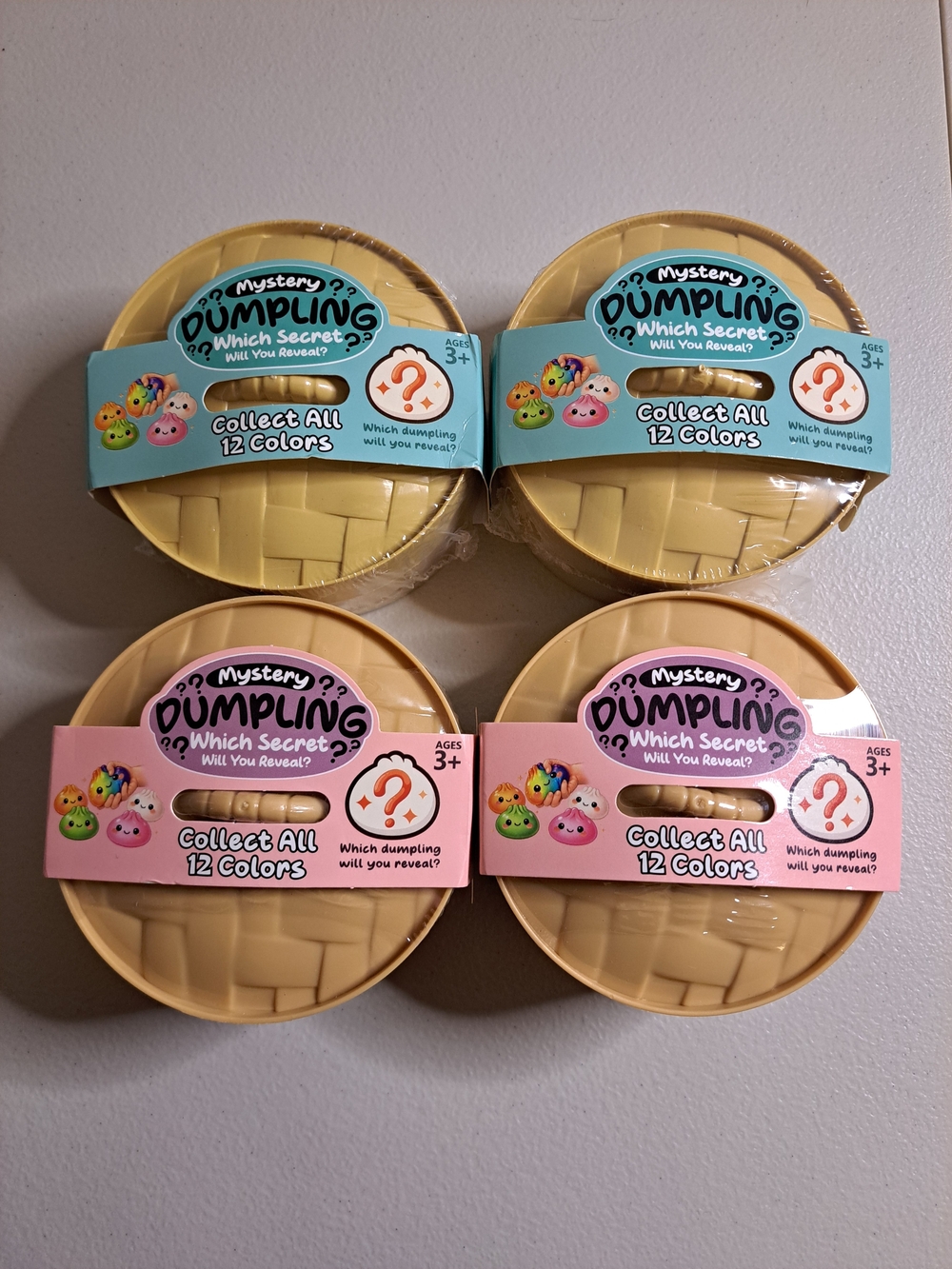 4 Pack Collectible Surprise Toy